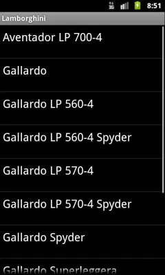 Car Catalog android App screenshot 3